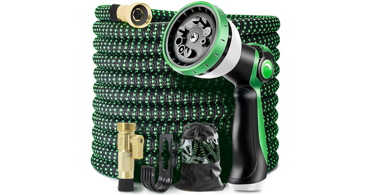Amazon：Expandable Garden Hose 25ft只賣$17.99