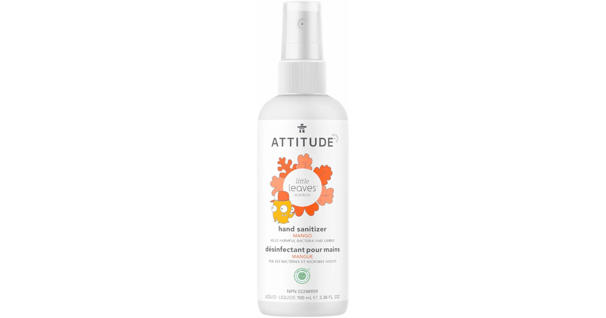 Amazon:ATTITUDE Hand Sanitizer Spray for Kids & Adults (100ml)只賣$7.49