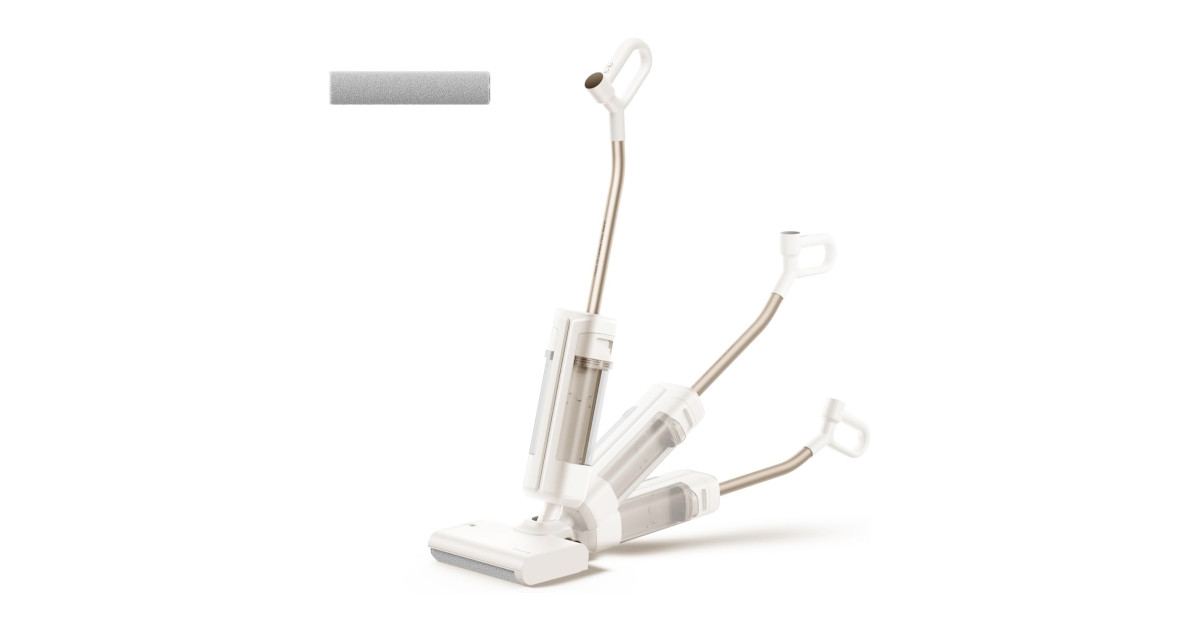 Amazon:DREAME FloorX 110 Plus Cordless Wet Dry Vacuum Cleaner只賣$99.99