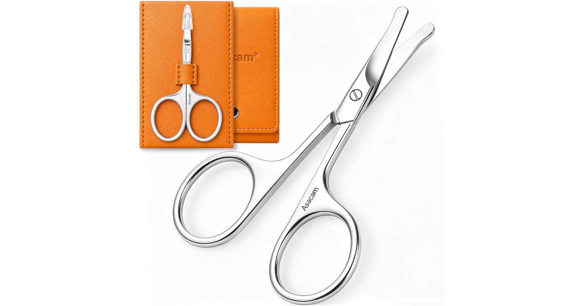 Amazon：Nose Eyebrow Beard Manicure Scissors只賣$0.99