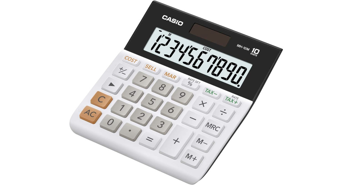 Amazon：Casio MH-10M Business Calculator只賣$9