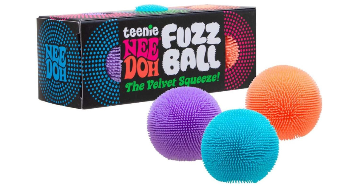 Amazon：NeeDoh Fuzz Ball只賣$9.99