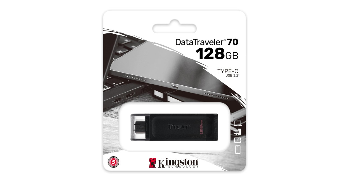 Amazon:Kingston DataTraveler 128GB USB-C Flashdrive只卖$13.99