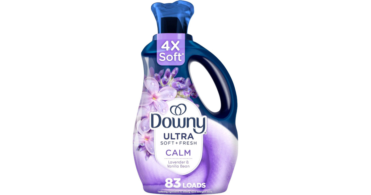 Amazon：Downy Ultra Soft Plus Fresh Fabric Softener Liquid只賣$7.97